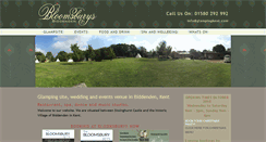 Desktop Screenshot of bloomsburysbiddenden.com